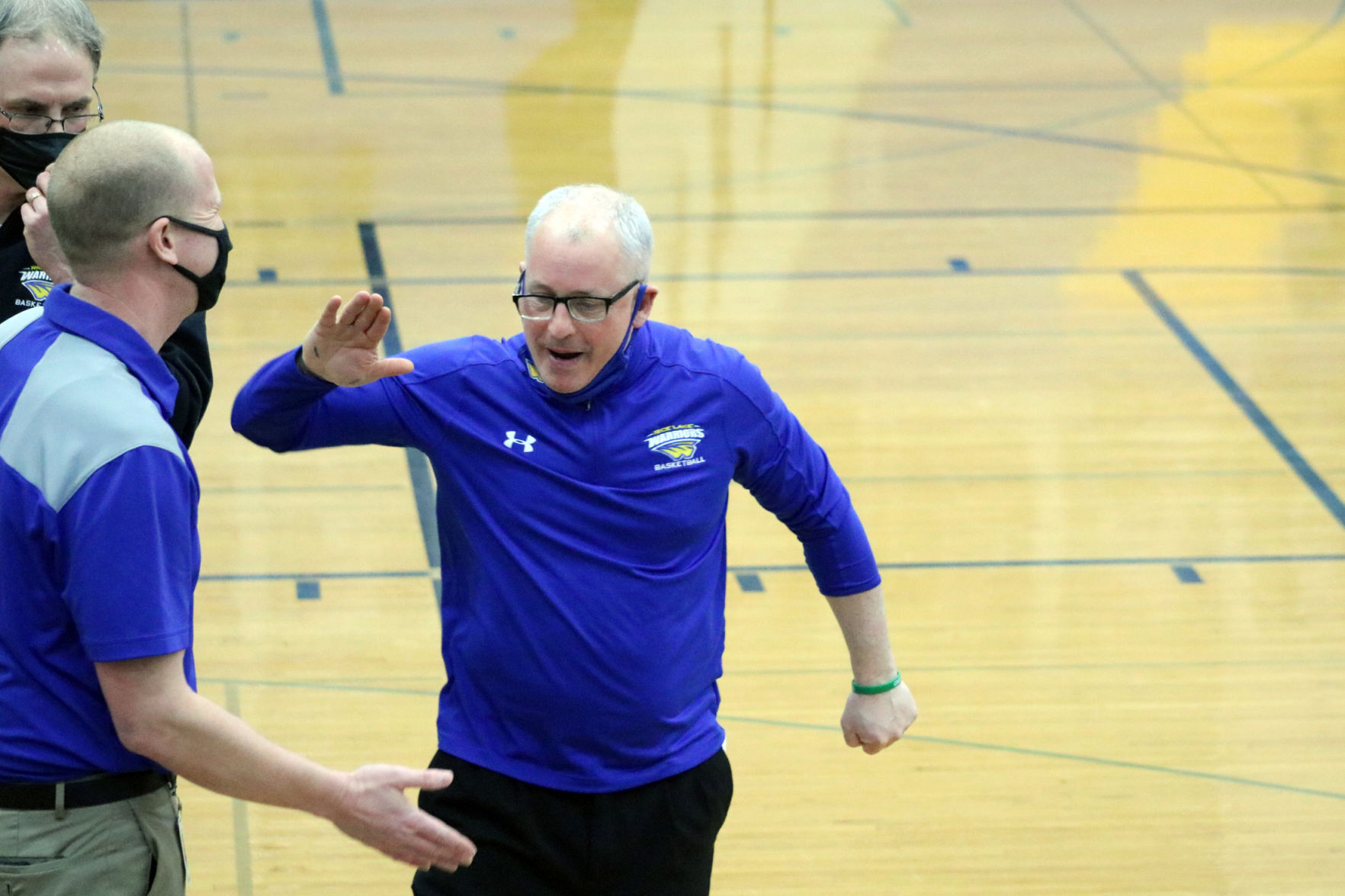 Rice Lake boys basketball vs. Menomonie 1-22-21